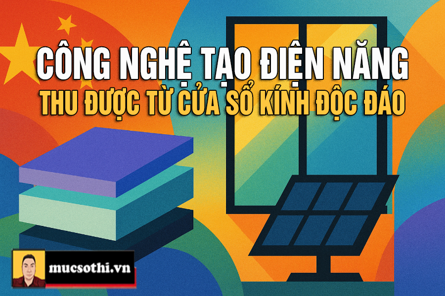 Trung Quốc phát triển vật liệu giúp sản xuất điện từ cửa sổ - mucsothi.com.vn