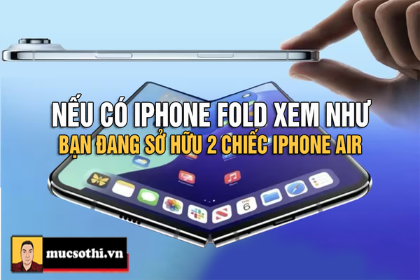 Mục sở thị iPhone Fold gập mới của Apple chỉ có phiên bản Esim để có dung lượng pin tối đa