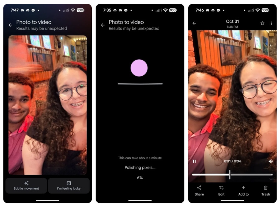 Google nâng cấp cập nhật tính năng tạo những video mẫu như Tiktok cho ứng dụng Photos cho chiến lược mới - mucsothi.com.vn