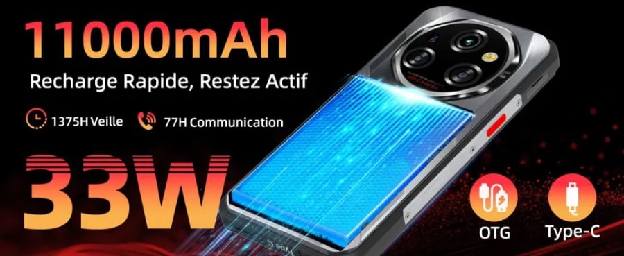 Mục sở thị tất tần tật Oukitel WP62 smartphone 5G siêu bền pin khủng 11000mAh cấu hình đỉnh cao - mucsothi.com.vn