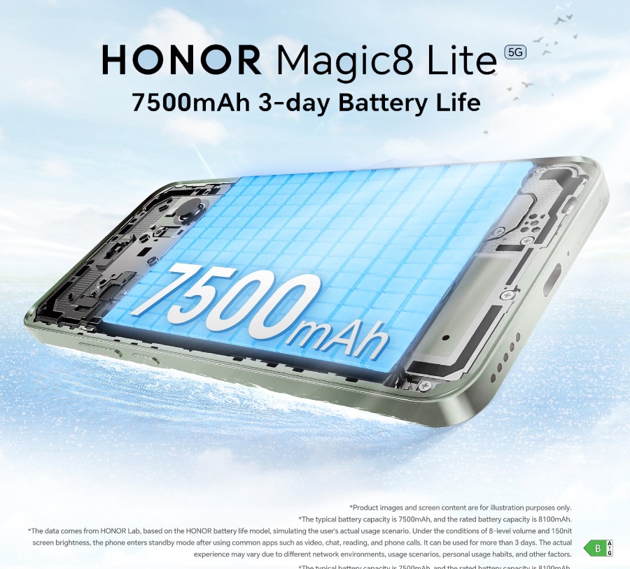 Mục Sở Thị Honor Magic8 Lite Mới Lộ Diện Pin 