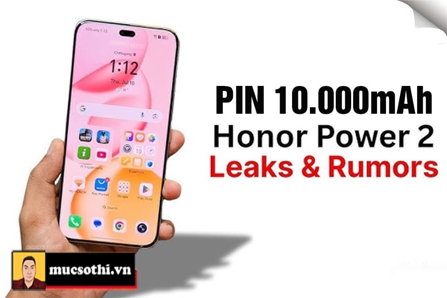 Mục Sở Thị chiếc smartphone pin khủng 10000mAh Power 2 mới bị rò rỉ thông tin của Honor - mucsothi.com.vn