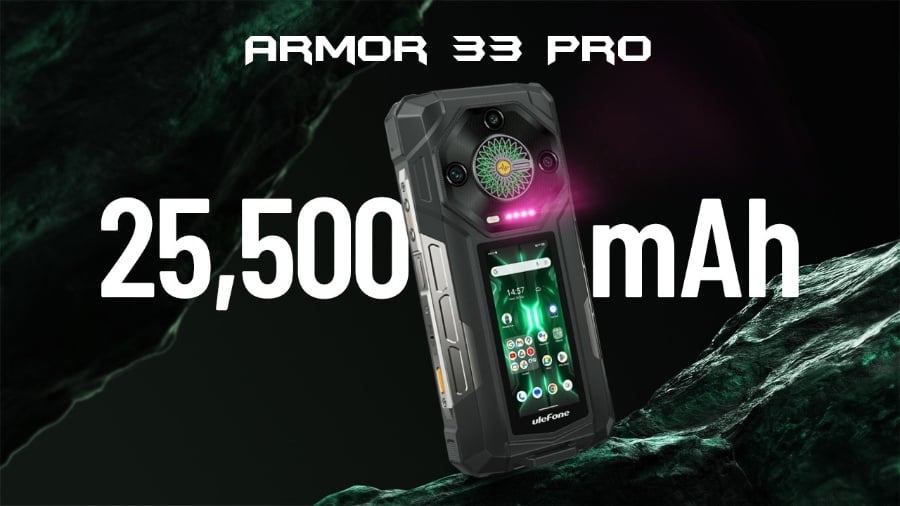 Mục Sở Thị Smartphone Tạo Bão Nhất Năm 2025 - Ulefone Armor 33 Pro – 