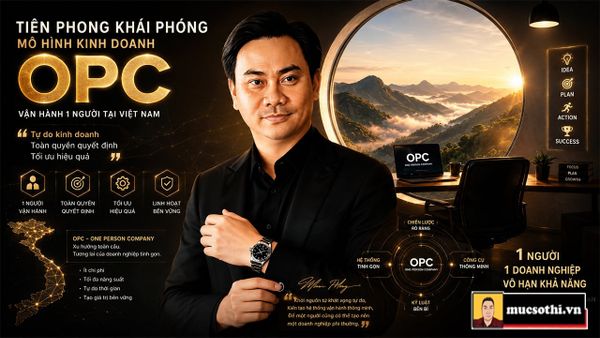 Trương Hữu Dũng người tiên phong khái phóng mô hình kinh doanh OPC vận hành 1 người ở Việt Nam