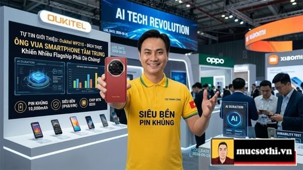Mục sở thị Oukitel WP210 đích thực là Ông vua smartphone tầm trung khiến nhiều flagship phải dè chừng