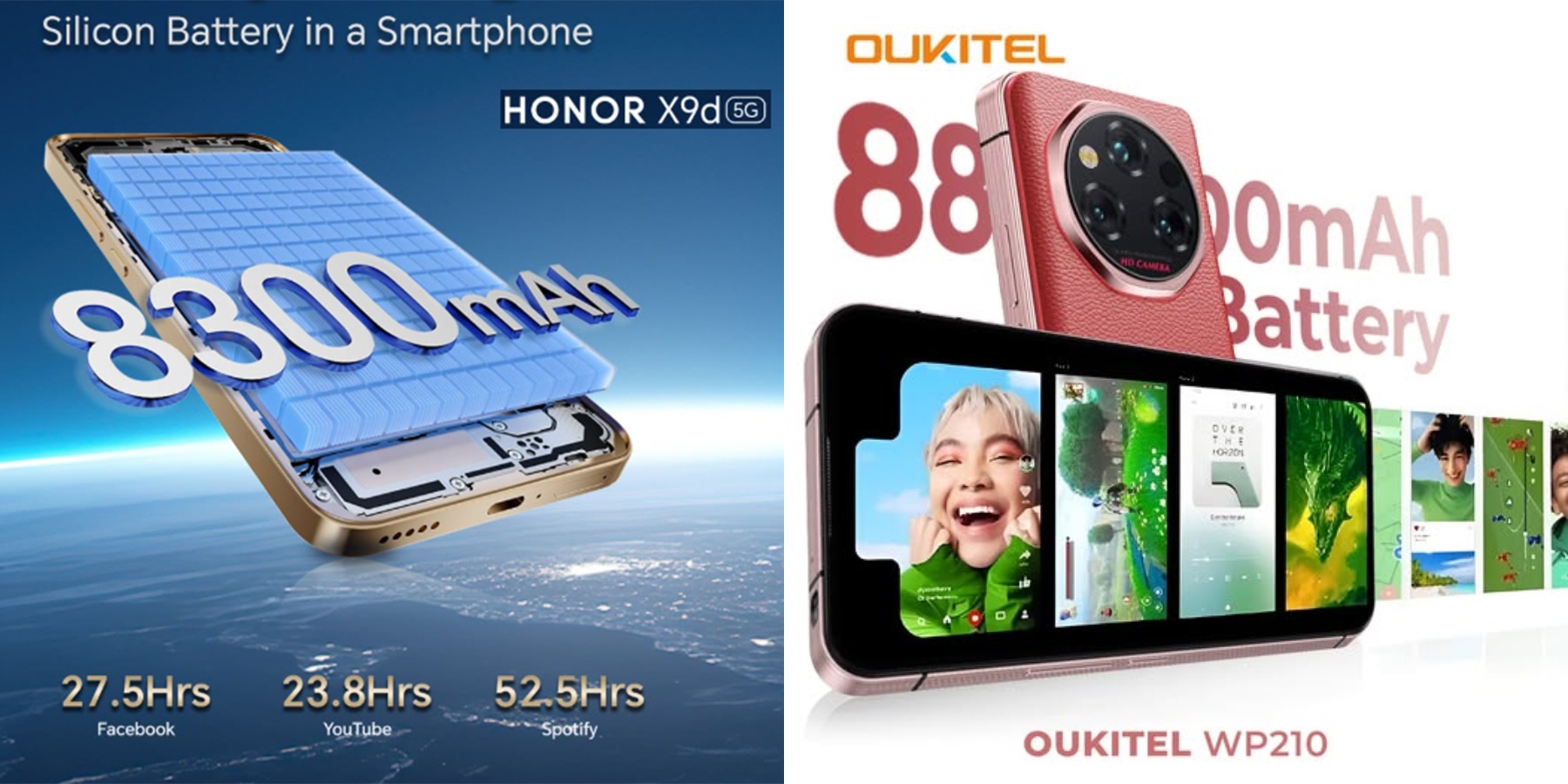 Mục Sở Thị Honor X9d Thất Thủ Trước Sức Ép Vào Tận Chân Tường Từ Oukitel WP210 Và Bị Hạ Knock Out! - mucsothi.com.vn