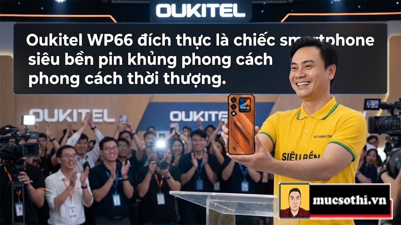 Oukitel WP66 5G trình làng với cấu hình 