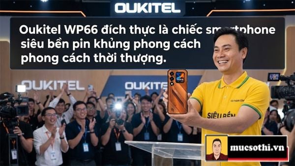Oukitel WP66 5G trình làng với cấu hình 