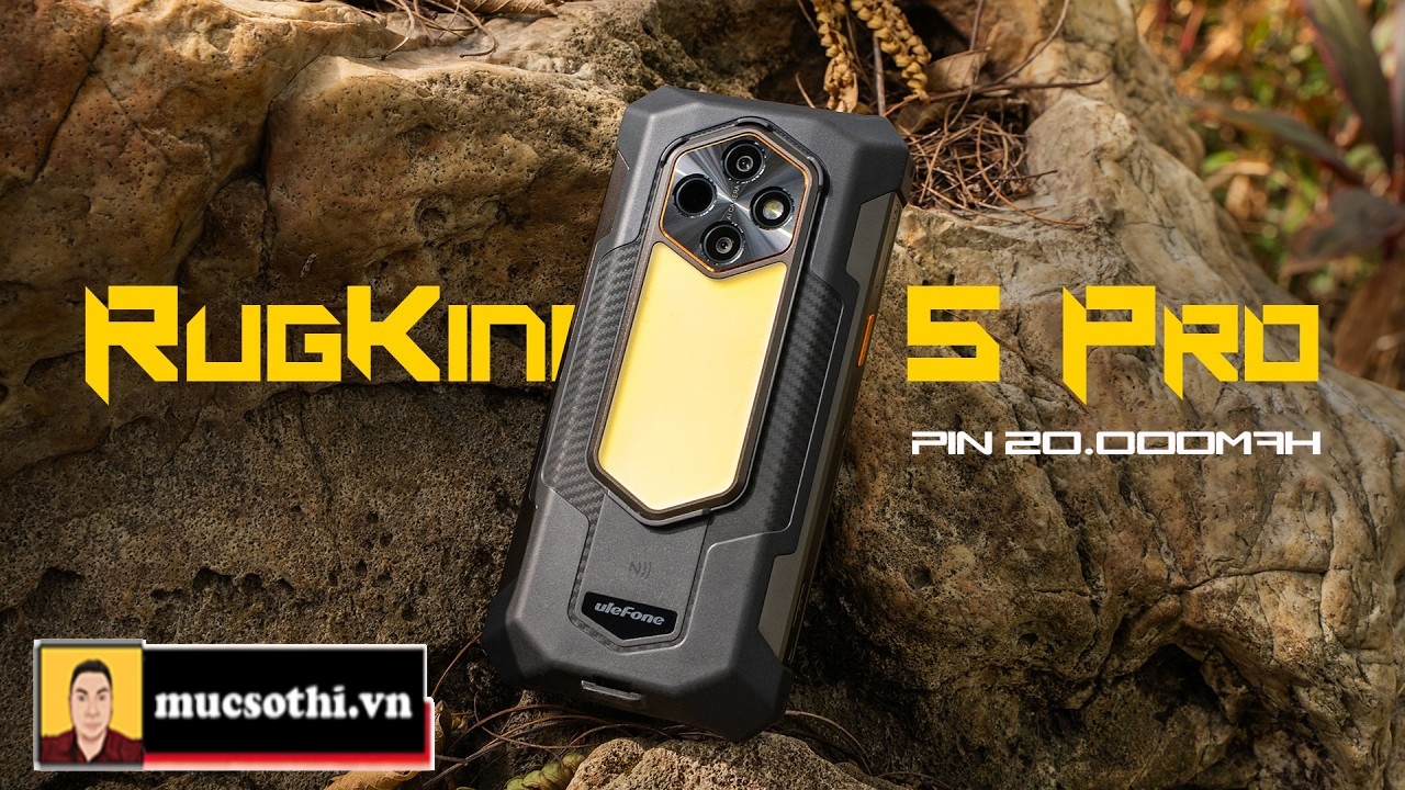 Mục sở thị RugKing 5Pro - Smartphone siêu bền pin 20.000mAh giá rẻ mới xuất hiện làm khuấy động thị trường - mucsothi.com.vn