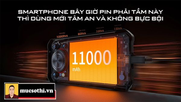 Mục sở thị smartphone hiện nay mà pin dưới 10.000mAh chỉ đem lại phiền phức và ức chế cho người dùng