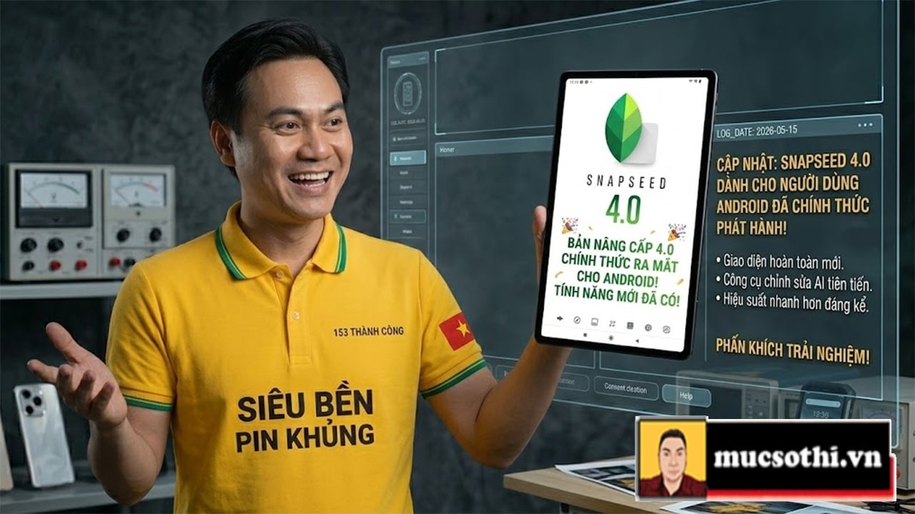 Snapseed tung phiên bản nâng cấp 4.0 cho người dùng Android - Sự thức tỉnh của Google sau cơn ngủ say trên chiến thắng - mucsothi.com.vn