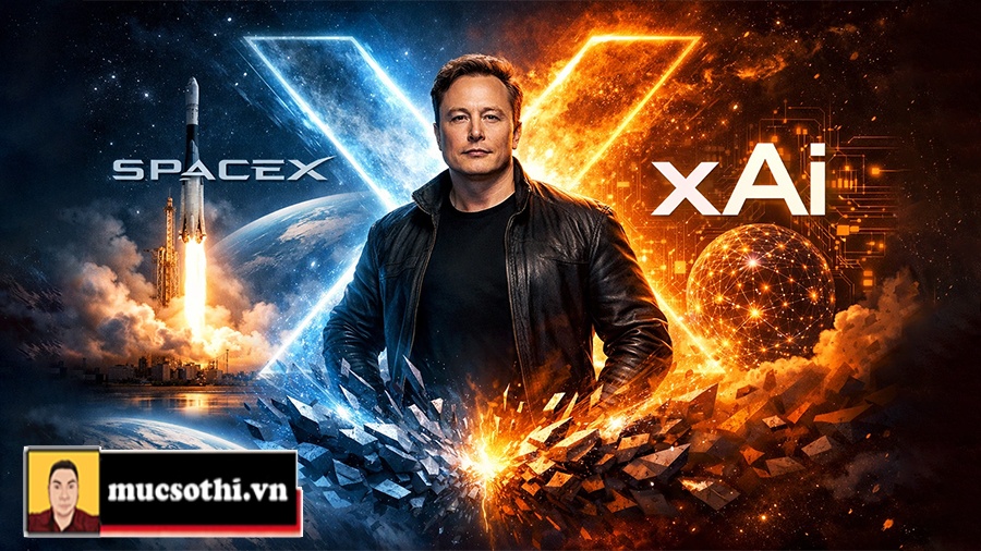Mục Sở Thị Bước Đi Mang Tầm Vũ Trụ Khi Musk Cho Hợp Nhất SpaceX Với xAI - mucsothi.com.vn