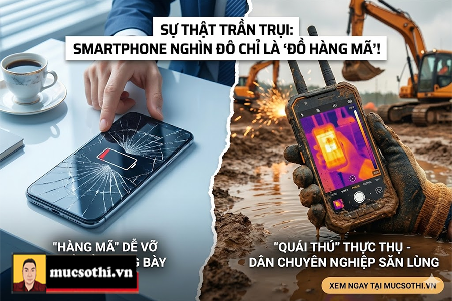 Mục sở thị sự thật trần trụi smartphone 