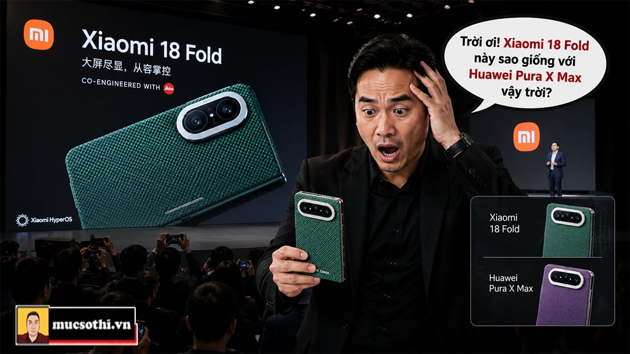 Gà nhà đá nhau khi Xiaomi lộ diện 18 Fold smartphone màn hình rộng có thiết kế y chang Huawei Pura X Max - mucsothi.com.vn