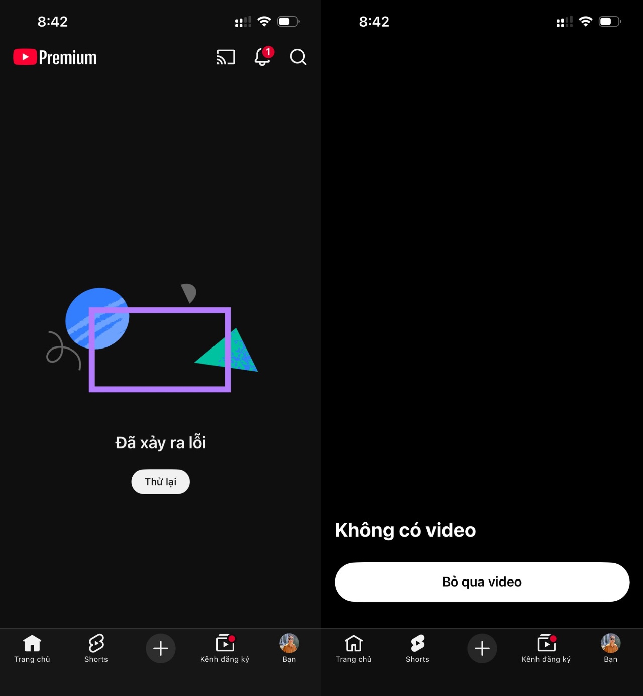 Mục sở thị YouTube sập diện rộng ở Mỹ và nhiều nơi trên thế giới ngày 18/2/2026 - mucsothi.com.vn