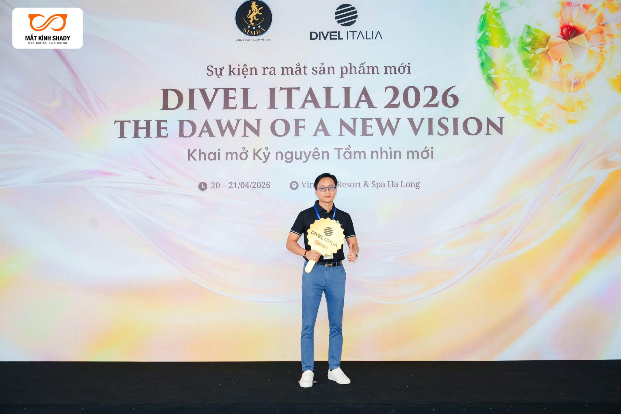Shady Tham Dự Sự Kiện Ra Mắt Tròng Kính Divel Italia 2026: The Dawn Of A New Vision