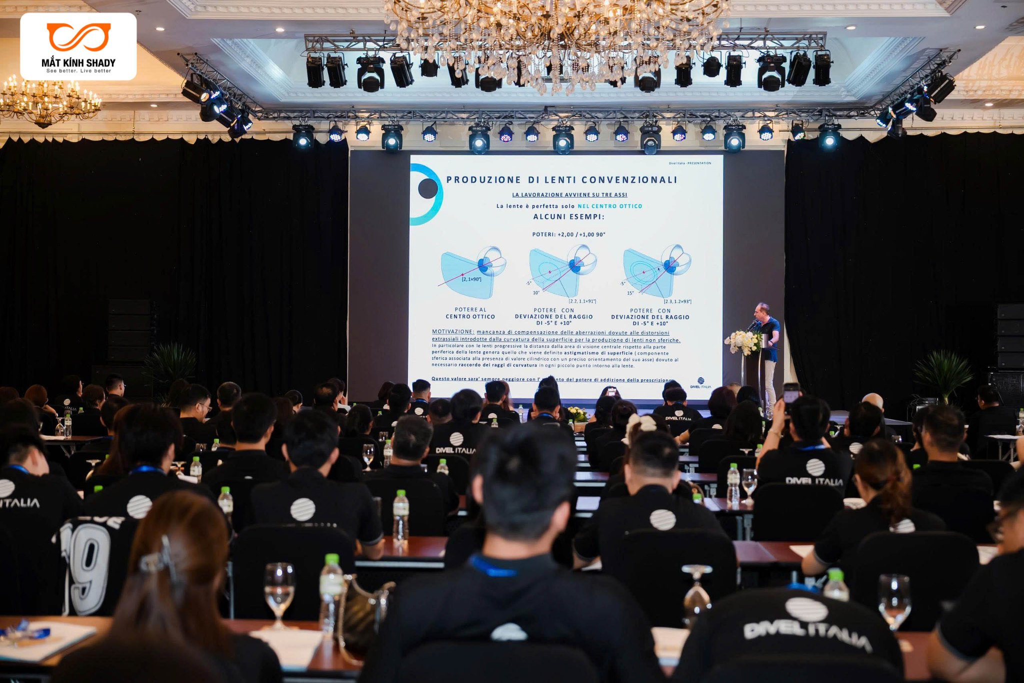 Shady Tham Dự Sự Kiện Ra Mắt Tròng Kính Divel Italia 2026: The Dawn Of A New Vision