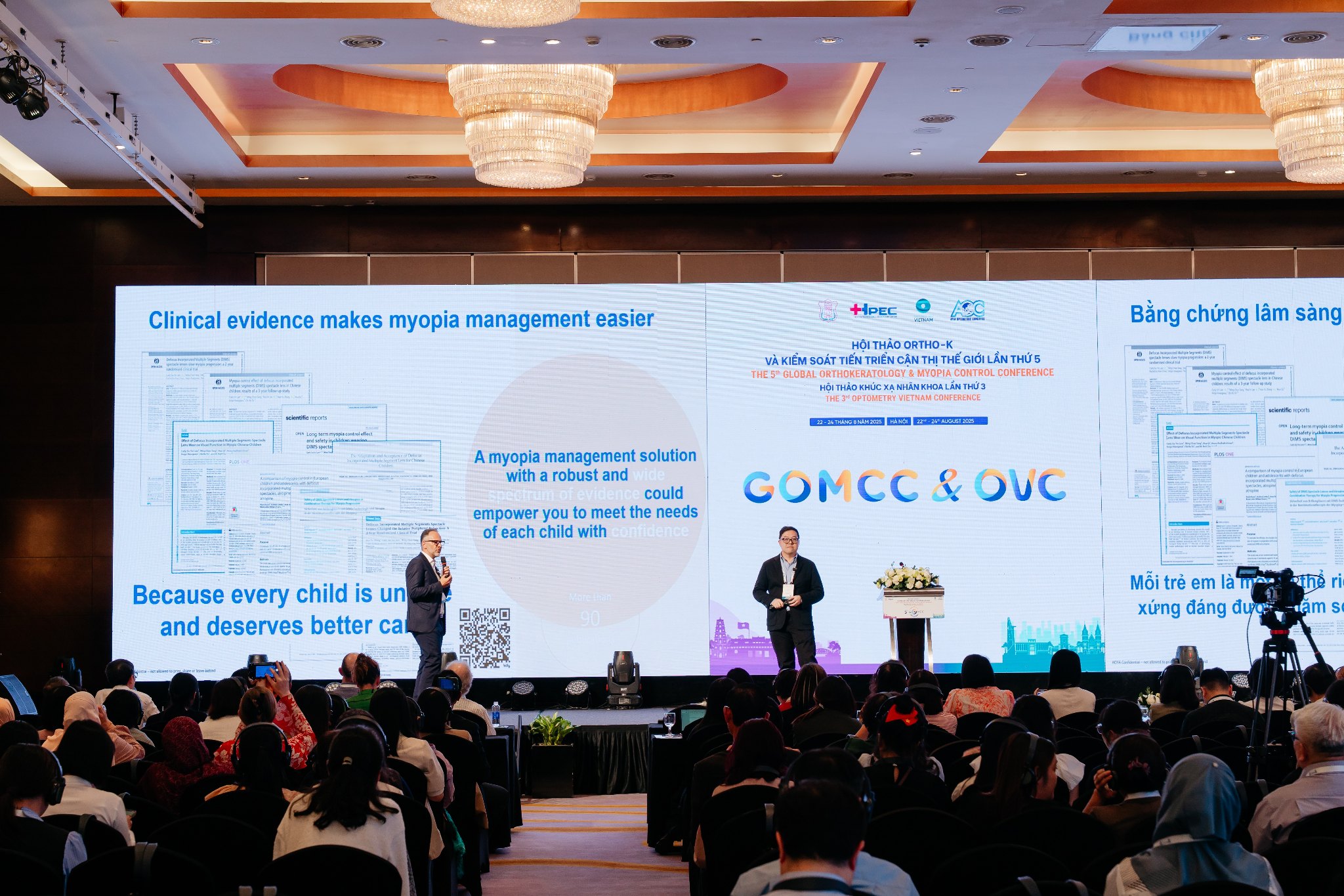 Mắt Kính Shady Tham Dự GOMCC & OVC 2025 - Cập Nhật Các Giải Pháp Kiểm Soát Tiến Triển Cận Thị