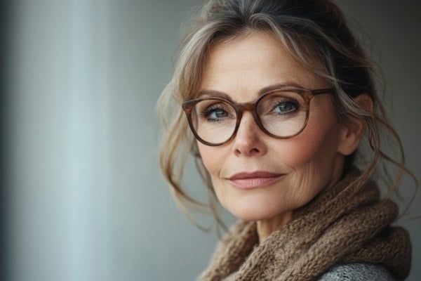 gọng kính cho người trung niên