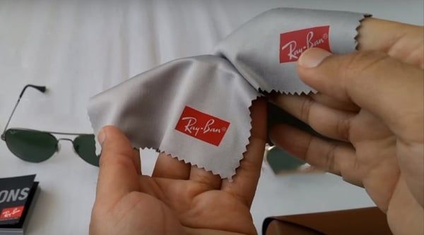 phân biệt kính rayban chính hãng