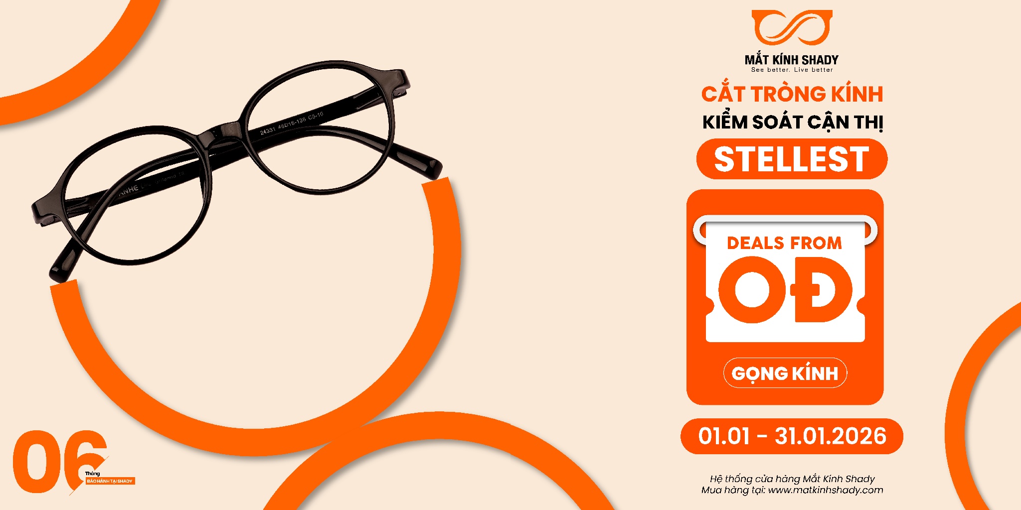Đừng Để Độ Cận Của Con Tăng Nhanh | Trang Bị Tròng Kính Stellest - Nhận Gọng Kính 0Đ