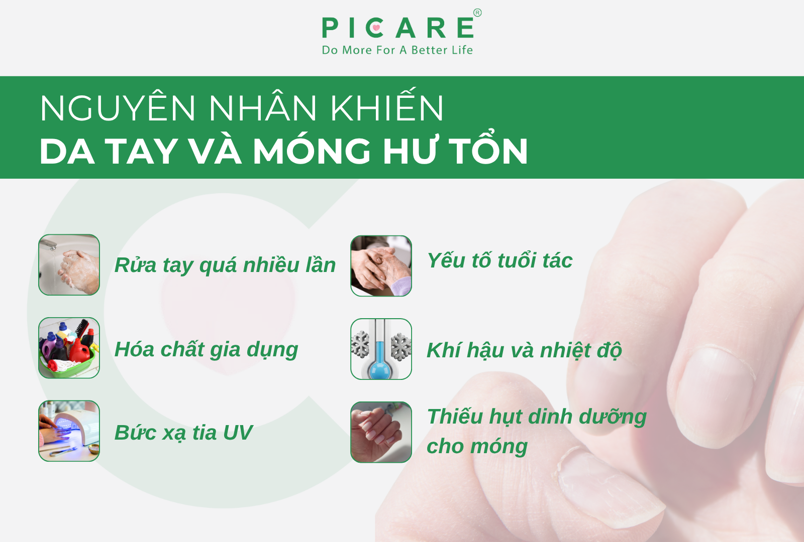 Kem dưỡng da tay và móng tay hiệu quả