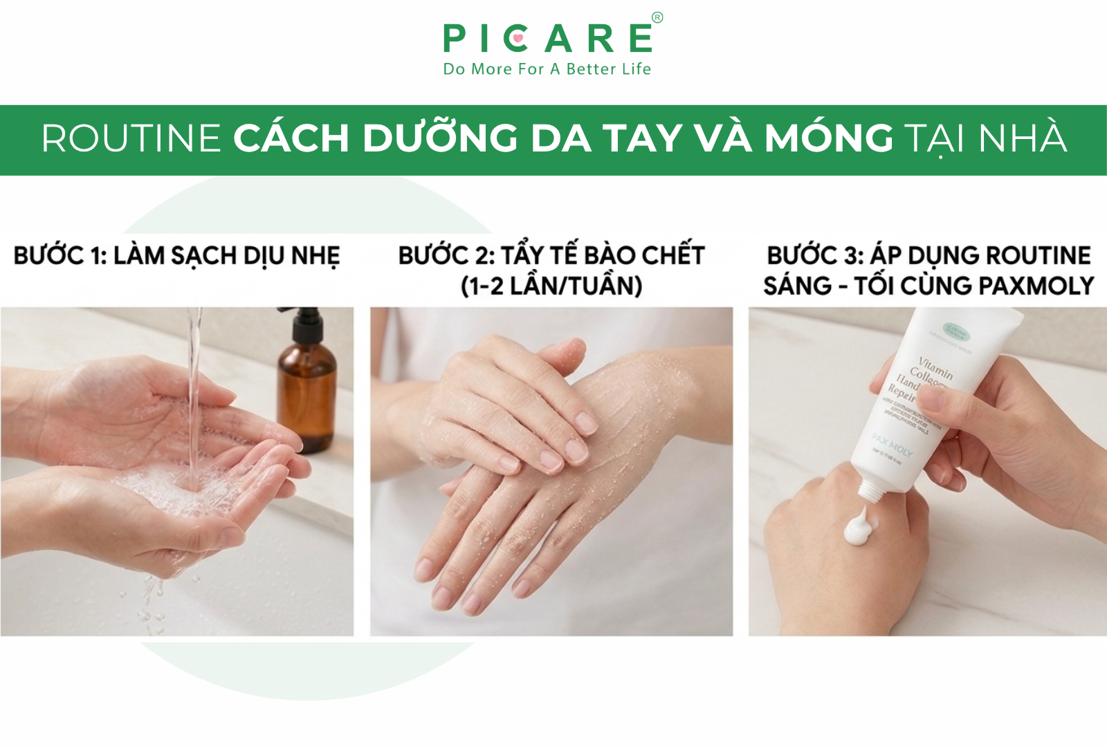 Kem dưỡng da tay và móng tay hiệu quả