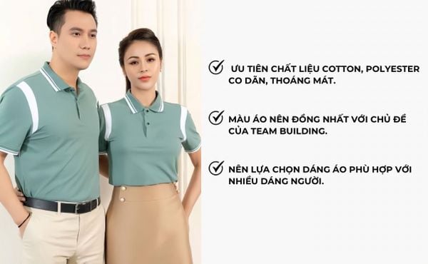 Áo polo đồng phục nhóm - Giải pháp cho một mùa team building năng động và ấn tượng