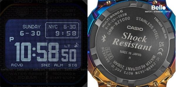 G-Shock GMW-BZ5000RC-1 rainbow gradient