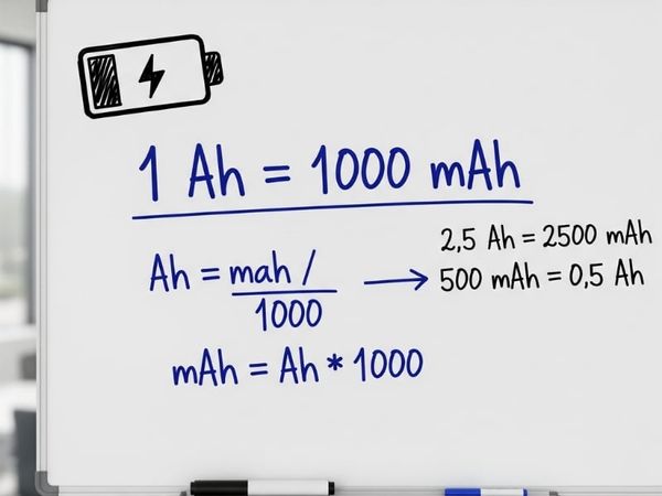 Công thức quy đổi giữa Ah và mAh