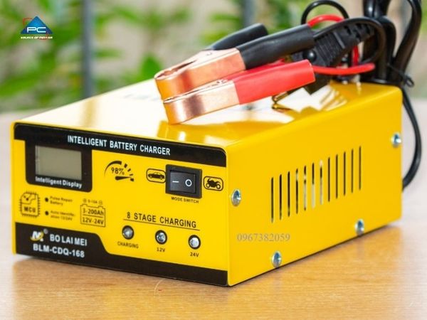 Cách sạc ắc quy xe máy đơn giản tại nhà