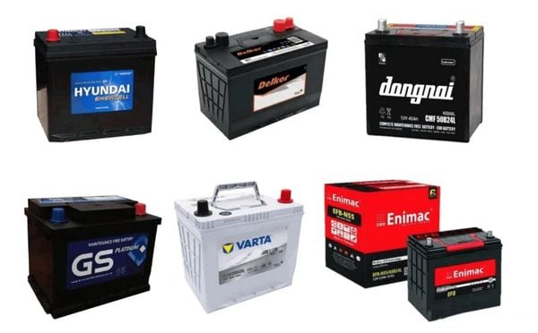 Ắc quy xe Mazda có nhiều thương hiệu khác nhau