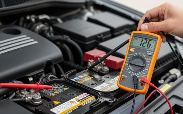 Bình ắc quy ô tô bao nhiêu vôn?