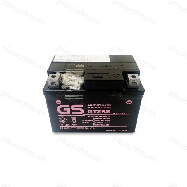 Ắc quy khô GS GTZ5S 12V - 3.5AH
