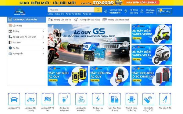 Công ty Phước Châu chuyên cung cấp đa dạng bình ắc quy xe