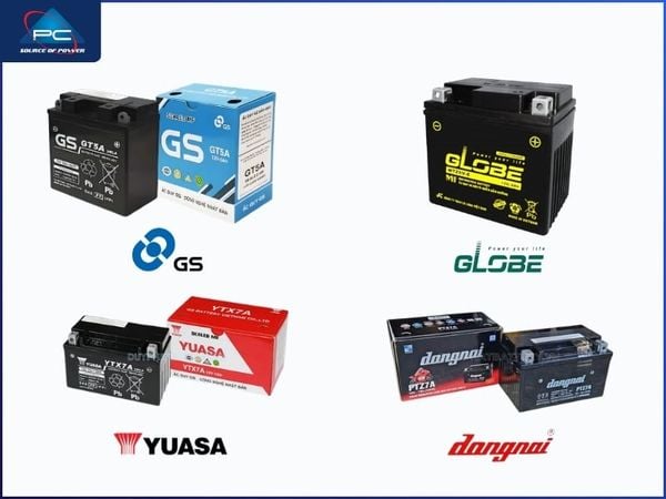 Các loại bình ắc quy dành cho xe tay ga