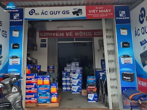 đại lý ắc quy gs