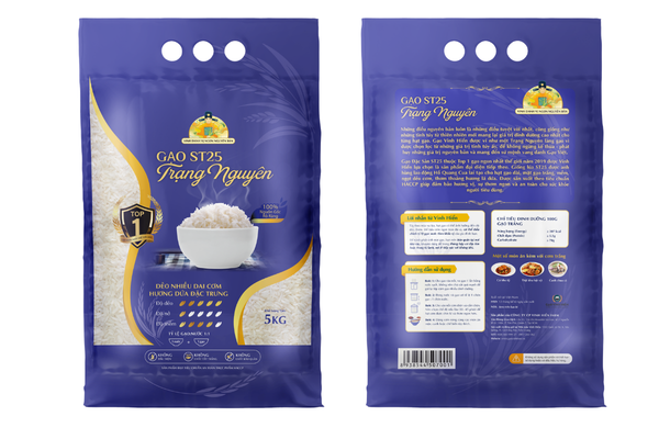 gạo ST25 Vinh Hiển chính hãng