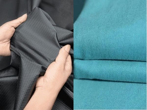 so sánh vải polyester và cotton