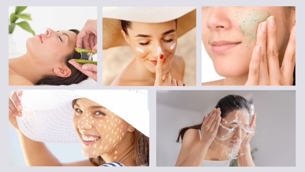 bí quyết chăm sóc da mùa hè