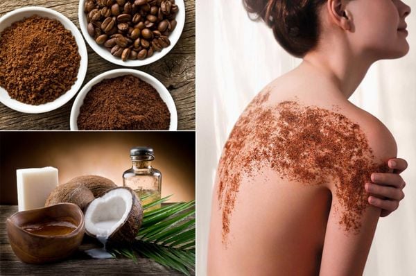 cách sử dụng bã cafe để tắm trắng