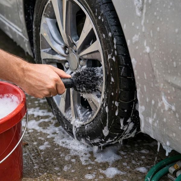 cách rửa xe ô tô tại nhà