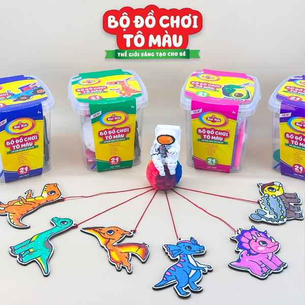 Lợi ích của việc tô màu đối với trẻ nhỏ cùng Star Kids