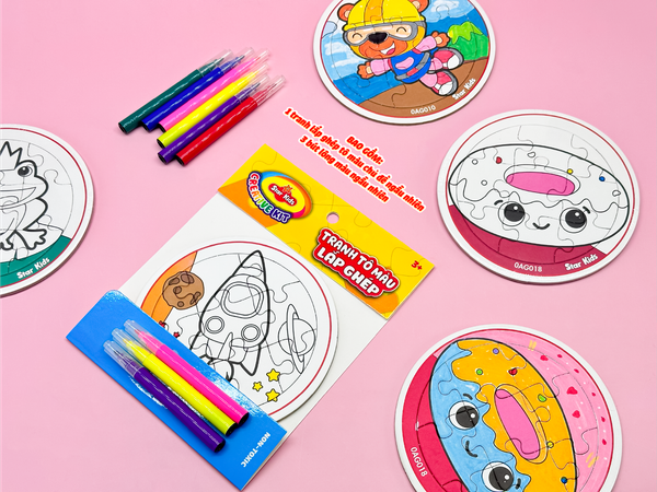 Nguyên liệu làm đồ chơi thủ công Star Kids cho bé