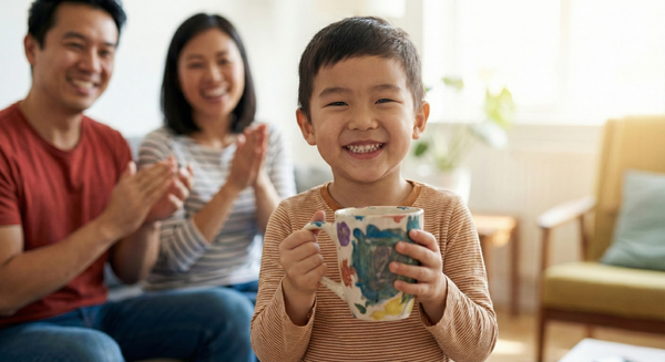 su tu tin cua tre khi hoan thanh san pham handmade