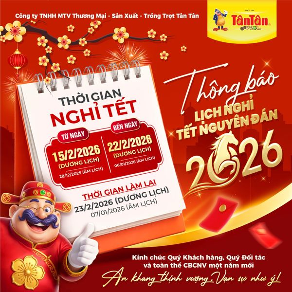 tan tan thong bao lich nghi tet nguyen dan nam 2026
