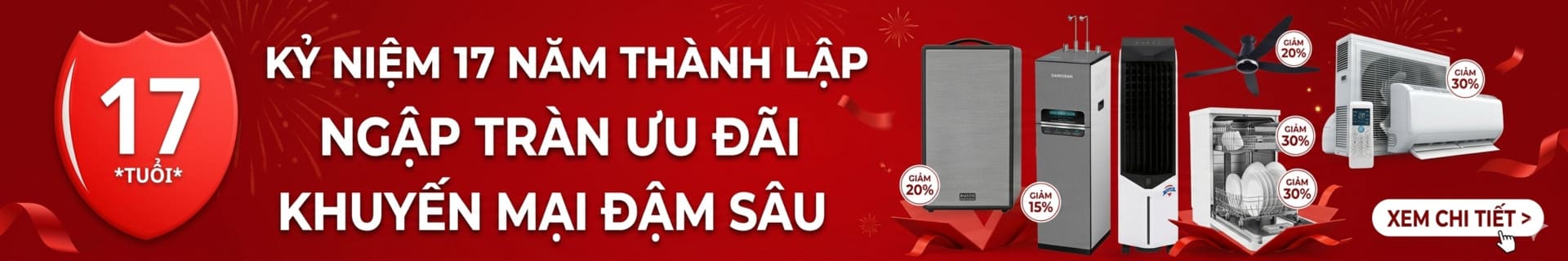 Kỷ niệm 17 năm thành lập công ty