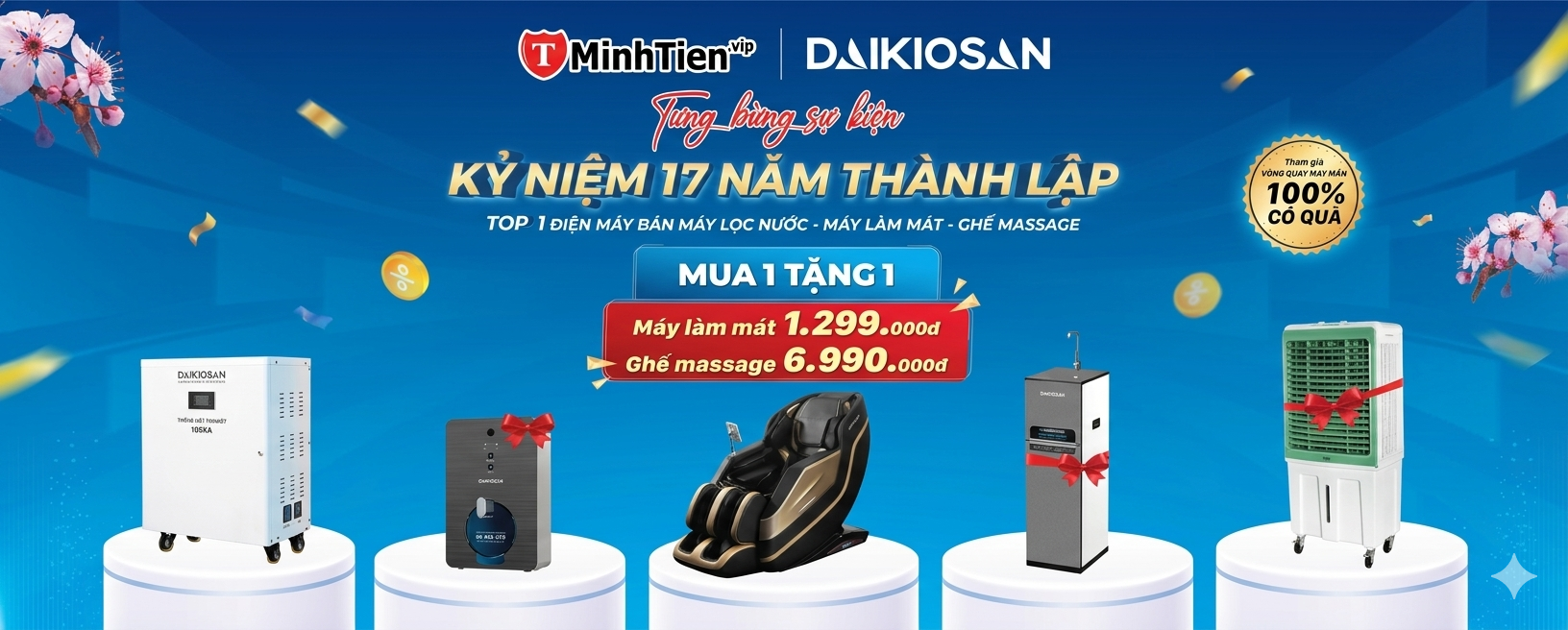 Kỷ niệm 17 năm ngày thành lập công ty Minh Tiến
