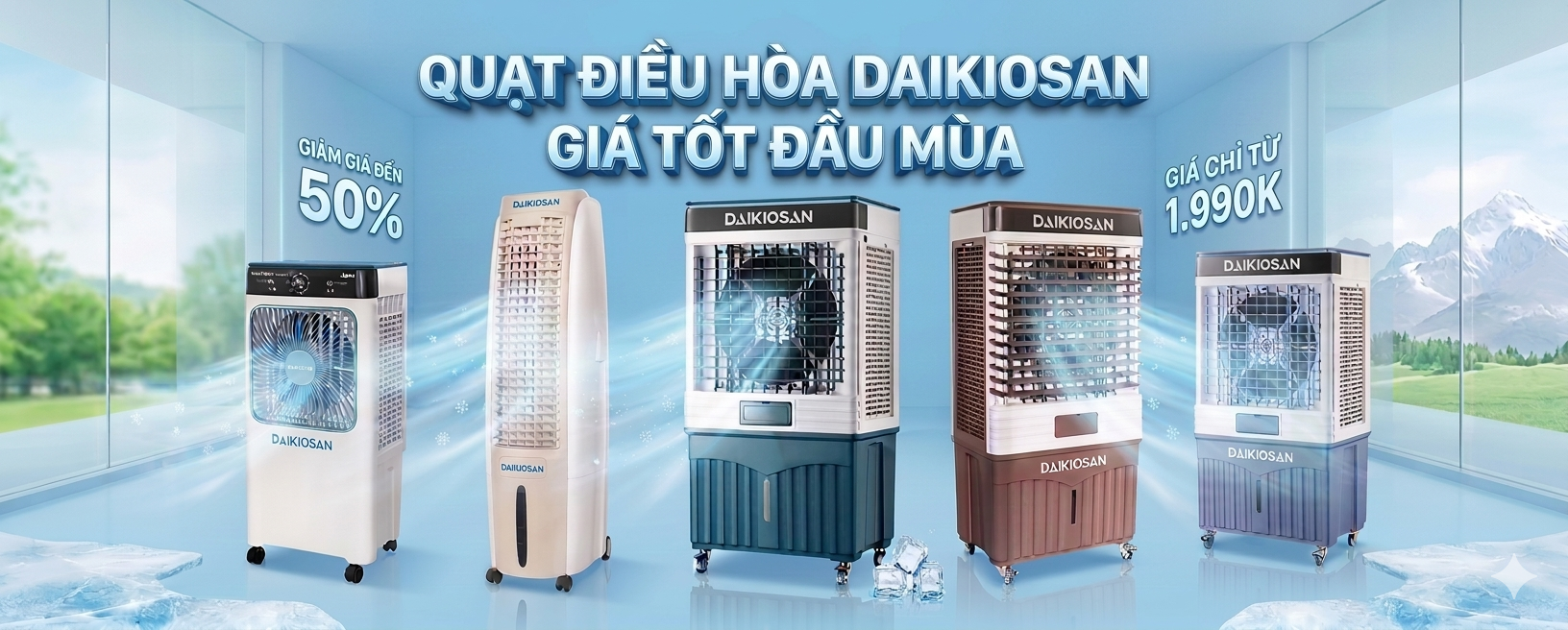 Quạt Điều Hòa Daikiosan