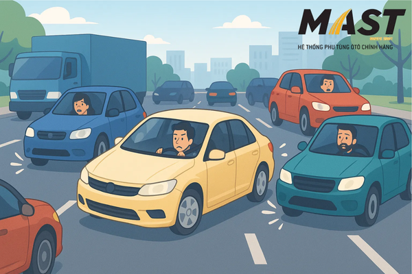 Lỗi chuyển làn không xi nhan ô tô phạt bao nhiêu?